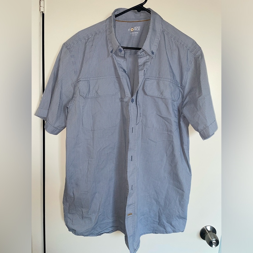Men's Carhartt blue Checkered Shirt